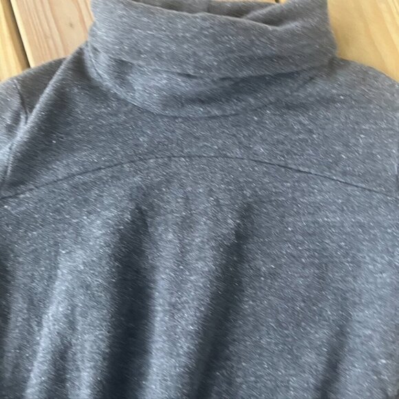 Alo Haze Cowlneck Sweatshirt Gray Cozy Small - Picture 7 of 11